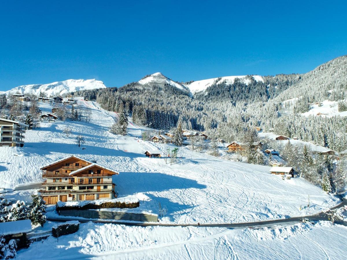 Chalet Les Rhodos Cordon Bagian luar foto