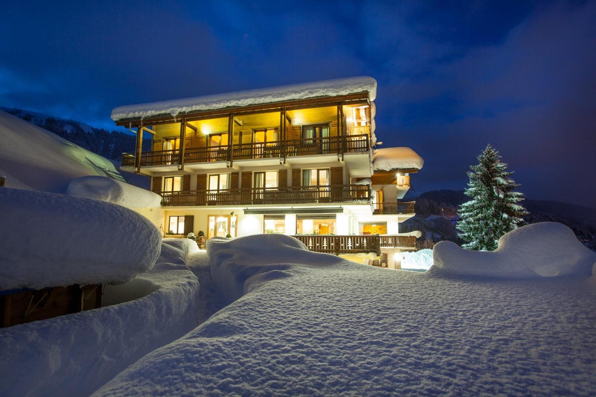 Chalet Les Rhodos Cordon Bagian luar foto